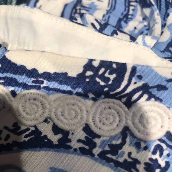 Lilly Pulitzer Jesse Romper Seashell Skort Sleeveless Dress - Picture 7 of 10